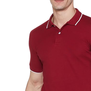 High Quality Customized logo Men <b>Red</b> Design Casual Slim Short-sleeved T-shirt Premium Quality Comfortable Fit Active Wear - Product Image 3