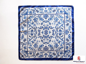 High Quality Short <b>Scarf</b> Fabric Custom Printing OEM ODM White Label Textile Factory Fashion Accessories Manufacturer - Product Image 5