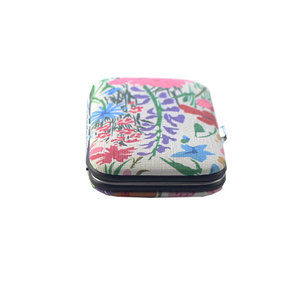 Kit de manucure et pédicure de voyage 6 en 1, couverture souple, imprimé fleurs, pour femmes, hommes, filles, garçons, cadeau de Noël - Product Image 5