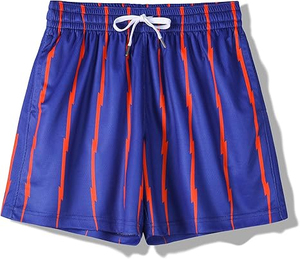Nouveauté : Shorts de course décontractés pour hommes, avec taille élastique, respirants, en tissu tissé, imprimé numérique, logo frontal - Product Image 5