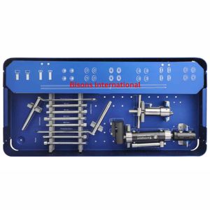 BISONS - Juego de Instrumentos Ortopédicos con Fijador Externo Ilizarov, Sistema de Anillos Circulares, Kit de Trauma para Alargamiento Óseo - Product Image 4