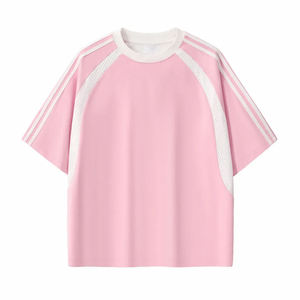 Camiseta Raglán Clásica OEM y ODM, Proveedor de Moda Casual Diaria, Camiseta Raglán Premium en Blanco, Fabricante de Etiqueta Privada Personalizada - Product Image 5