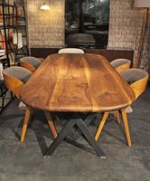 Table de banquet en bois à plateau long, idéale pour événements, mariages, hôtels et fêtes en extérieur – Meuble commercial à prix abordable, très demandé