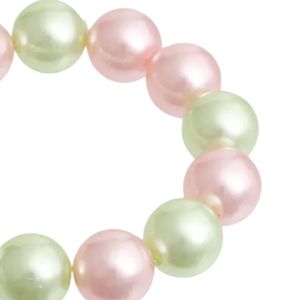 Bracelet Perles Rose Vert Bubble Gum pour Femme, Bijou Tendance, Bracelet Perlé Élégant, Accessoire de Poignet en Perles, Idéal pour Soirées, Cadeau - Product Image 3