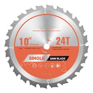 Lame de scie circulaire de 10 pouces avec 40 dents en alliage et un diamètre de mandrin de 20 mm, lame de coupe pour bois à finition fine - Product Image 1