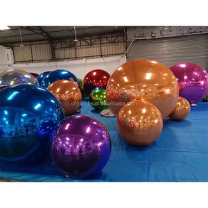 Esfera de Espejo Inflable Grande, Globo Espejo Inflable Brillante y Reflectante para Decoración de Navidad, Bodas y Fiestas - Product Image 5