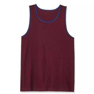 Débardeurs ajustés pour hommes, respirants, séchage rapide, légers, en coton, pour l'été, sport, gym, décontractés, tricotés, style muscle - Product Image 1