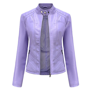 Veste en cuir pour femme à prix raisonnable, respirante, anti-plis, imperméable, écologique, de qualité supérieure, légère - Product Image 2