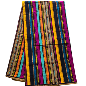 ผ้าพิมพ์ลายแอฟริกันยอดนิยมสำหรับทำชุดเดรส ผ้าพันคอ ผ้าคลุมไหล่ จากบริษัท Hitjem Export Pvt Ltd Island Exporter - Product Image 3