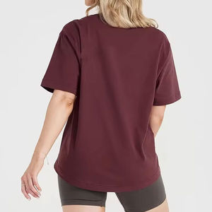 Camisetas de Manga Corta para Mujer, Cuello en V, Ajustadas, Ecológicas, de Alta Calidad, 180 Gramos, al por Mayor - Product Image 3