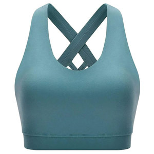 Sujetador Deportivo para Mujer de Alta Sujeción, Transpirable y Ecológico, con Logotipo Frontal, Material de Poliéster/Algodón - Product Image 4