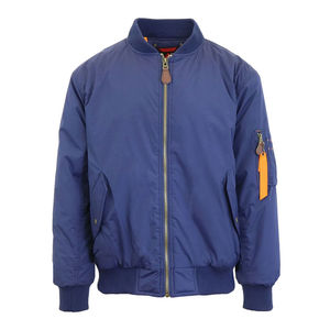 Chaqueta Bomber Ligera con Capucha para Hombre, Popular, de Lona, para Uso en Exteriores, de Alta Calidad, Transpirable, con Logotipo Frontal - Product Image 1