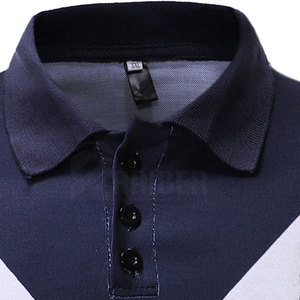 Polo Moderno para Hombre con Textura Transpirable y Diseño de Cuello Estructurado - Product Image 4