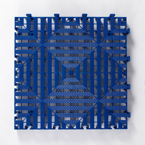 Car Wash Workshop Modular Non-slip PP Floor <b>Mat</b> 4cm Self-draining Floor Tiles - Product Image 3