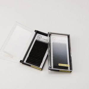 [Lashya] <b>Individual</b> Flat <b>Lash</b> Extensions for <b>Lash</b> Extension Professionals 0.15 Thickness Strong Adhesion - Product Image 3