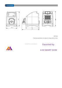 Pompe péristaltique électrique multi-canaux personnalisable OEM Parisa PP1000, contrôle entièrement automatique, joint en acier inoxydable, max 2280 - Product Image 5