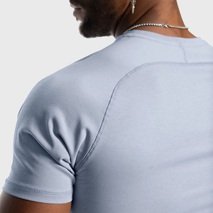 Camiseta Deportiva de Punto Vintage para Hombre, Corte Regular, Ecológica, de Secado Rápido, Transpirable y Ligera, para Gimnasio y Fitness - Product Image 6