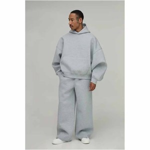 Streetwear Boxy Fit <b>Joggers</b> <b>Men</b> Tracksuit Fleece Sportswear <b>Baggy</b> Tracksuits for <b>Men</b> - Product Image 3