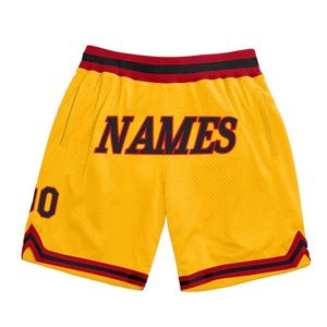 Pantalones Cortos de Baloncesto Unisex Personalizados con Impresión Digital por Sublimación, Transpirables, de Malla, para Gimnasio y Entrenamiento, 100% Poliéster, de Secado Rápido - Product Image 3