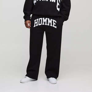 ชุดวอร์มทรงบ็อกซี่ขนาดใหญ่พิเศษขายดีสำหรับผู้ชาย ชุดฮู้ดดี้และกางเกงจ็อกเกอร์แบบผ่าชาย ทันสมัยสำหรับผู้ชาย ขายส่งชุดวอร์มแบบสั่งทำ - Product Image 6