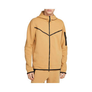 Survêtement thermique unisexe à capuche à manches longues en molleton bouclette respirant à séchage rapide, délavé à l'acide, avec logo personnalisé imprimé, idéal pour l'hiver - Product Image 2