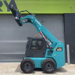 ¡Gran Oferta! Potente Minicargadora de Orugas SUNWARD SWTL4528 en Venta con Componentes de Retroexcavadora Delantera y Trasera - Product Image 2