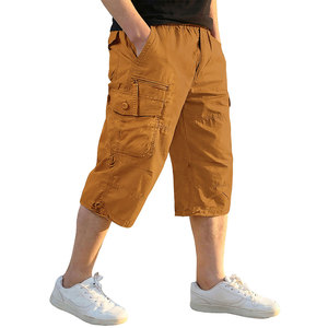 Modern Design Men's 100% Cotton Cargo Shorts Wholesale Cheap Price Multiple Pockets Everyday High Streetwear Breathable Quick - Product Image 1