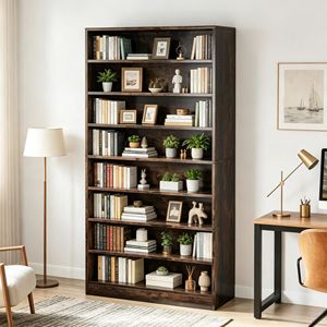 Libreria a Scala dal Design Minimalista per Casa e Hotel, Salvaspazio e Antiscivolo, per Soggiorno e Camera da Letto - Product Image 1