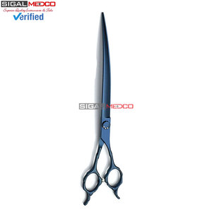Fancy Handle Pet Grooming <b>Scissor</b> Stainless Steel Adjustable Screw Professional Animal Hair Cutting Shears Durable Sharp Blade - Product Image 5