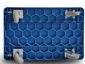 Plataforma Industrial con Ruedas OEM/ODM, Metal Cromado, Instalación Giratoria, Marca Vietnam - Product Image 5