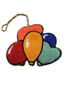 Lindo elegante hermoso hecho a mano corazón con cuentas bordado taza encanto lujo moda nuevo diseño clásico para bodas Top - Product Image 3