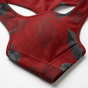 Soutien-gorge de sport personnalisé avec nom de marque imprimé, respirant, pour yoga, fitness, gym, course à pied, rembourré, haut court, vêtements de sport pour femmes - Grande Vente - Product Image 4