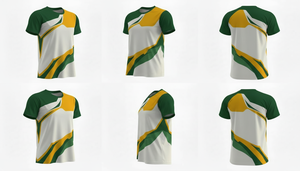 เสื้อฟุตบอลคุณภาพสูงสำหรับผู้ชาย ชุดฟุตบอลสั่งทำพิเศษ ผ้าโพลีเอสเตอร์ระบายอากาศ แห้งเร็ว เสื้อกีฬา ขายส่งจำนวนมาก - Product Image 5