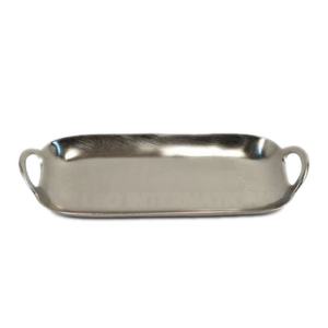 Plateau rectangulaire en aluminium pour hôtel, banquet, mariage, fête, dessert, présentation d'aliments, fruits, légumes, plateaux décoratifs - Product Image 1