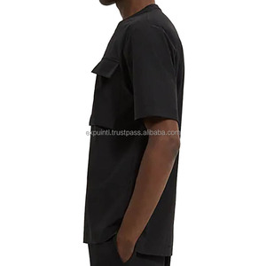 เสื้อยืดผู้ชาย 100% ผ้าฝ้าย ทรงโอเวอร์ไซส์ ไซส์ใหญ่ คุณภาพพรีเมียม แขนสั้น สไตล์ไฮสตรีท ระบายอากาศได้ดี เป็นมิตรกับสิ่งแวดล้อม น้ำหนัก 220 กรัม - Product Image 3