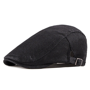 Custom Private Label Soft Leather Flat <b>Cap</b> Adjustable Strap Ivy Hat Bulk Hot Selling Leather Driving <b>Cap</b> Custom Logo <b>Vintage</b> - Product Image 3