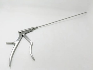 คีมคีบกระดูกแบบพรีเมียม ขนาด 5.5 มม. มุม 40 องศา ยี่ห้อ Kerrison Rongeur ใช้แรงมือ ขนาด 10 มม. สำหรับการผ่าตัดผ่านรูกระดูก - Product Image 4