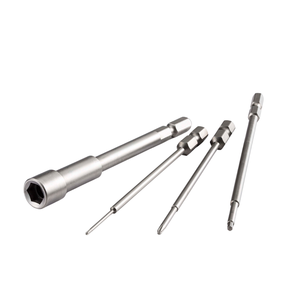 Embouts et tournevis OEM, finition chromée, manche en acier/plastique, couple élevé, outil de fixation industriel - Product Image 1