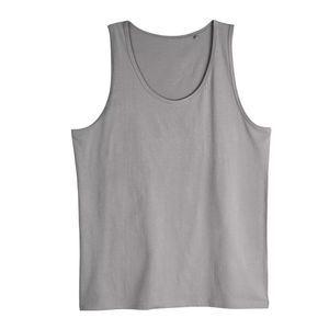 Camiseta sin mangas para hombre de color sólido, personalizada al por mayor, transpirable, sin costuras, para fitness y deportes, para gimnasio y correr - Product Image 4