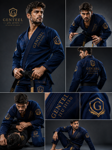 Uniformes de jiu-jitsu brésilien 100 % coton, coupe classique, pour hommes et femmes, avec logo et étiquettes personnalisés et tailles sur mesure. - Product Image 5
