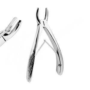 Fórceps de extracción Patrón inglés Klein #139 Premolares superiores pedodónticos Juego dental Instrumentos quirúrgicos Fabricante Pakistán - Product Image 1