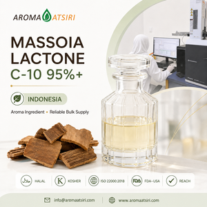 อะโรมา แอทซีรี มาโซยา แลคโทน ซี-10 95%+ ส่วนผสมกลิ่นหอมธรรมชาติจากอินโดนีเซียสำหรับทำน้ำหอม - Product Image 1