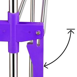General Purpose Stainless Steel Drying Rack Foldable Clothes Laundry <b>Stand</b> Dish Towel <b>Hanger</b> Adjustable Indoor Outdoor Household - Product Image 2