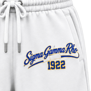 Pantalones Cortos de Forro Polar Personalizados Sigma Gamma Rho para Mujer, Pantalones Cortos Deportivos con Letras Griegas, Pantalones Casuales para Descansar, Ropa Deportiva para Entrenamiento - Product Image 6