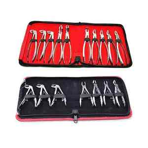 Ensemble de forceps dentaires Dentagra à poignée ergonomique, certifiés CE, instruments de classe I, incluant des pinces post-coupantes pour adultes – Vente chaude - Product Image 6