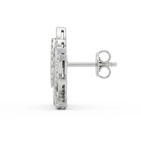 Boucles d'oreilles solitaires en diamant les plus vendues, taille brillant, pierres de haute clarté, bijoux intemporels pour femme, à porter au quotidien, cadeau de fête