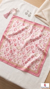 Custom Printed Satin Scarf Corporate Branding Promotional Events OEM ODM Manufacturer Nigeria Ghana Kenya Congo Senegal Tanzania - Product Image 5