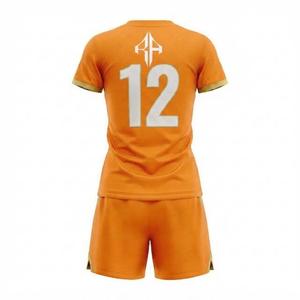 Maillot de football pour femmes, col en V, manches courtes, avec logo blanc, 100 % polyester, coupe classique, fermeture pull-over - Product Image 3
