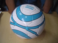 Bola Sepak SWSCORP Ukuran 5 Jahitan Tangan PU 1.5mm Mengkilap Tahan Lama & Ramah Lingkungan Berkualitas Tinggi Bola Latihan Profesional Pria