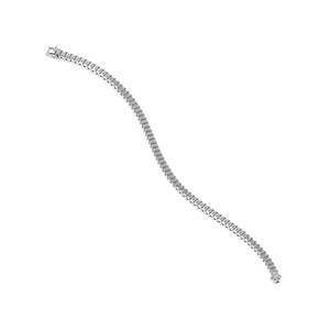 Bracelet tennis REYES en argent sterling 925 avec moissanite VVS de 6,10 carats, fermoir boîte, prix usine, pour cadeaux de mariage, bijoux fins - Product Image 3